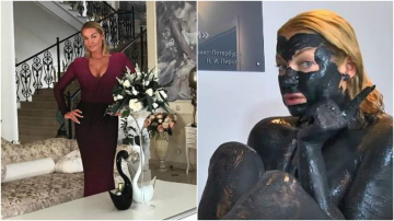 В Сеть попало видео, на котором обнаженная Анастасия Волочкова купается в грязи