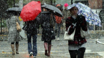 Мокрый снег и дожди по всей стране