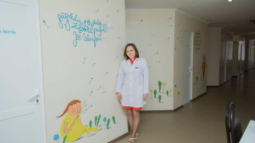 Arterapia a „înflorit” încă o secție a Spitalului Clinic Municipal de Copii Nr.1, din Chișinău!