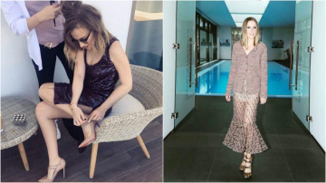 Ксения Собчак похудела после родов и стала носить «голые» наряды