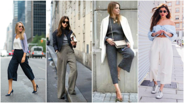 С чем носить широкие брюки этой весной: 5 идей