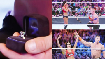 Celebrul wrestler american John Cena și-a cerut iubita în căsătorie chiar pe ringul de lupte