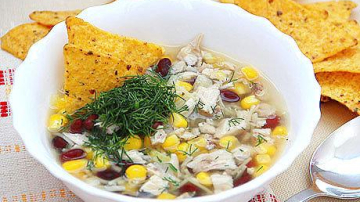 Supă mexicană cu pui