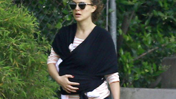 Натали Портман вышла с новорожденной дочерью на прогулку по Лос-Анджелесу