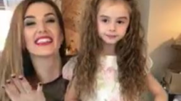 Fiica lui Anatol Melnic a făcut un duet cu Tatiana Heghea!