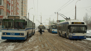 Общественный транспорт начал курсировать по Кишиневу