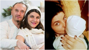 Olesea Sveclă, într-o poză emoționantă cu fiica sa, care a împlinit 3 luni!