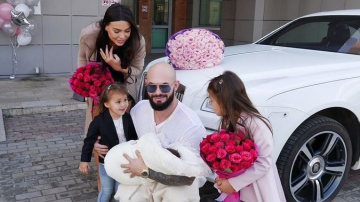 Djigan și-a întâlnit soția și fiica regește la maternitate!