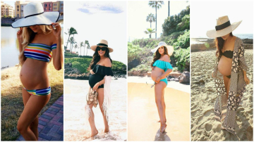 Costume de baie pentru graviduțe. Ce să purtați dacă aveți burtica proeminentă!