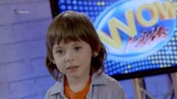 Are doar 4 ani și deja este un adevărat stilist! David Croitoru a cucerit juriul de la WOW KIDS