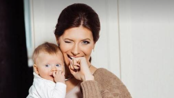 Fiica Veronicăi Ghimp e omagiată. Cum arată micuța la un anișor