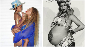 Беременная двойней Бейонсе возьмет пятилетнюю дочь Блю Айви на роды