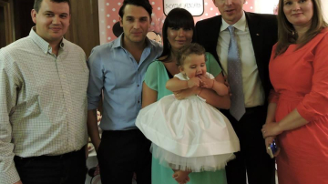 Dorin Chirtoacă a tăiat "moțul" finuței lui