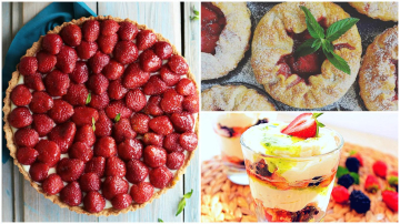 3 deserturi delicioase cu căpșuni