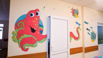 Pereții spitalelor din capitală prind viață și culoare! Vedeți ce lucrări uimitoare au realizat artiștii de la ”Chișinău is ME”