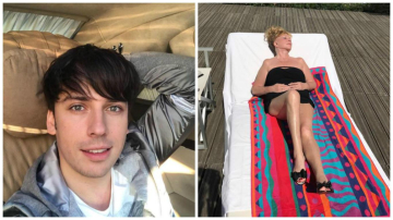 Cum a surprins-o Galkin pe iubita sa la plajă. Primul care a comentat poza este ex-soțul