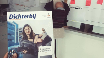 Geta Rasciuc a ajuns pe coperta unei reviste olandeze