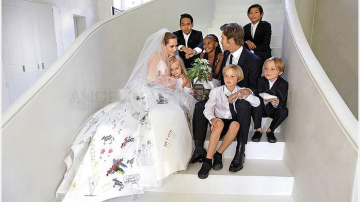 Опубликованы новые фото со свадьбы Анджелины Джоли и Брэда Питта