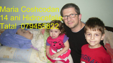 Familia Mariei Coșcodan, diagnosticată cu hidrocefalie, cere cu disperare ajutor!