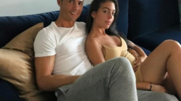 Noi fotografii cu burtica iubitei lui Cristiano Ronaldo