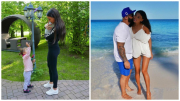 Оксана Самойлова удивила плоским животом через 2 месяца после третьих родов