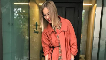 Ksenia Sobchak și-a măgulit fanii cu o poză cu fiul său