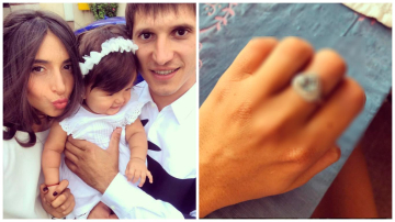 Elena Bivol a împlinit un an de căsnicie. Soțul i-a dăruit un inel cu diamante