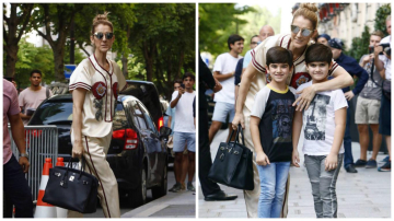 Двое из ларца! 49-летняя Селин Дион показала подросших близнецов