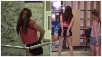 Tinerele care s-au dat în spectacol într-o secţie de poliţie sunt angajate ale unor grădiniţe