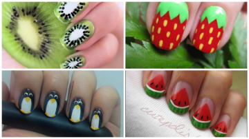 Cum să îți desenezi unghiile cu... fructe de vara, legume sau buburuze (VIDEO)