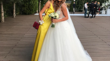 Sora Sandrei Dodon s-a măritat. Poze de la nuntă, dar și primul dans al mirilor