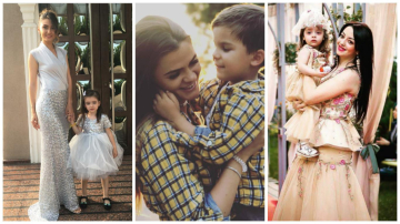 Mămici celebre și copii care își asortează ținutele!