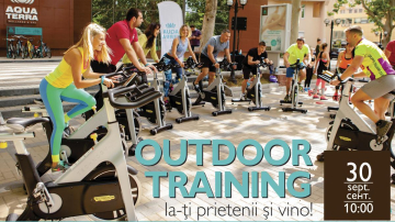 Ultimul antrenament în aer liber cu Aquaterra Wellness & Spa. Vino și tu!