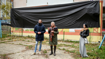 O nouă pictură murală a apărut pe un bloc de la Botanica