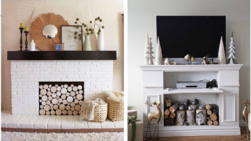 Создаём рождественский камин своими руками