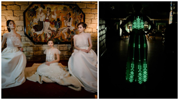 O orheiancă creează rochii de mireasă, brodate în stil național, ce luminează în întuneric
