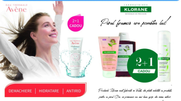Grăbește-te! Super ofertă: iată cum poți să primești cadou șamponul uscat Klorane sau crema hidratantă Avene!