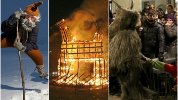 Tradiții înfricoșătoare sau ridicole de Crăciun din toate colțurile lumii