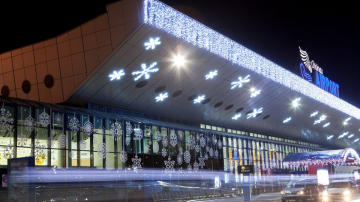Новогодний декор в кишиневском аэропорту отметили Европейские авторитетные СМИ