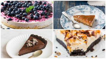 5 rețete de tarte fără coacere