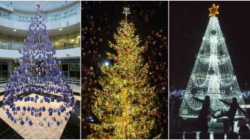 Bradul din Orhei, într-un top cu cei mai frumoși pomi de Crăciun din lume