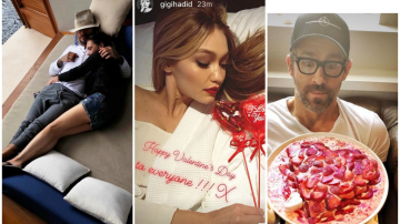 Cum s-au felicitat vedetele internaționale de Ziua Îndrăgostiților?