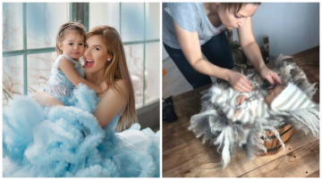 Imagini video cu băiețelul Tatianei Heghea