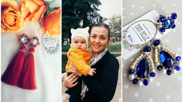 Мамочка из Кишинёва создает эксклюзивные женские украшения