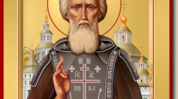 În Moldova, va fi adusă icoana Sfîntului Cuvios Serghie de la Radonej