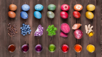 Cum vopsim ouăle de Paște prin metode naturiste? Idei practice!
