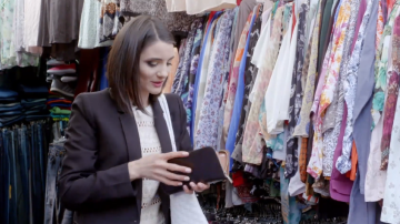 Lilu și-a luat un munte de haine cu 300 de lei (Video)