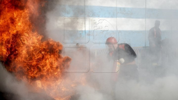 В Трушенах загорелся колбасный цех