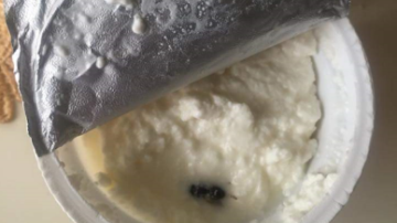 O mamă a descoperit o "surpriză" în brânza preferată a copilului