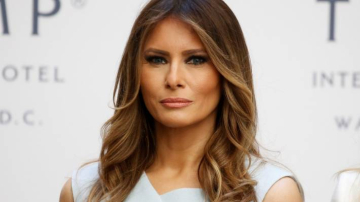 Melania Trump a ajuns pe patul de spital